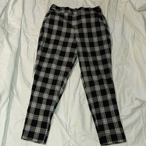 Hot Topic: Plaid Dress/ Casual Pants